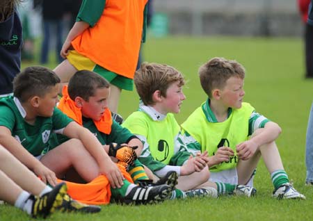 Action from the under 10 blitz in Ballyshannon.