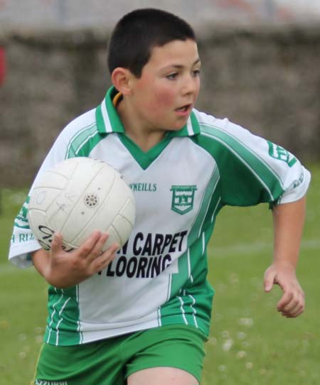 Action from the under 10 blitz in Ballyshannon.