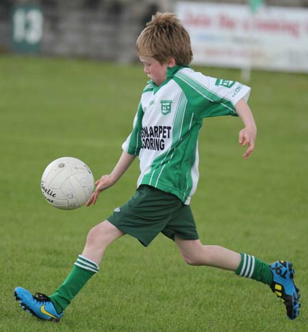 Action from the under 10 blitz in Ballyshannon.
