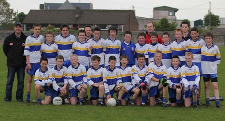 Action from the under 14 challenge between Aodh Ruadh and Errigal Ciaran.