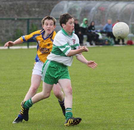 Action from the under 16 challenge between Aodh Ruadh and Glencar Manorhamilton.