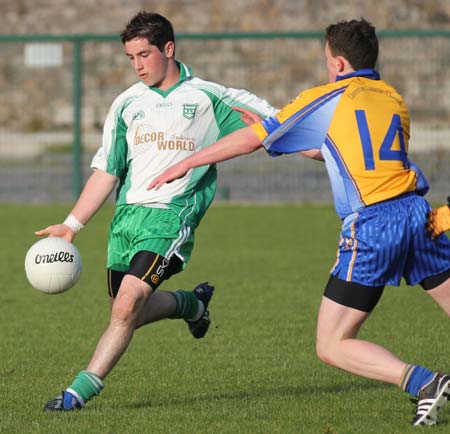 Action from the under 16 challenge between Aodh Ruadh and Glencar Manorhamilton.