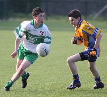 Action from the under 16 challenge between Aodh Ruadh and Glencar Manorhamilton.