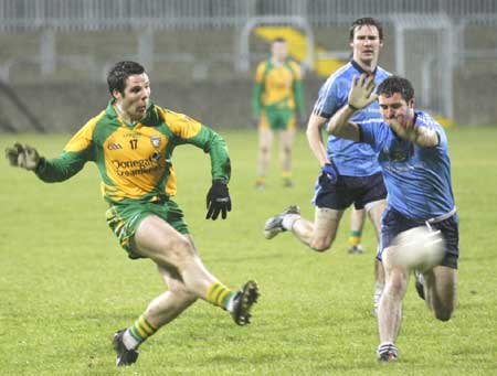 Action from the Peter Boyle's senior inter-county debut for Donegal.