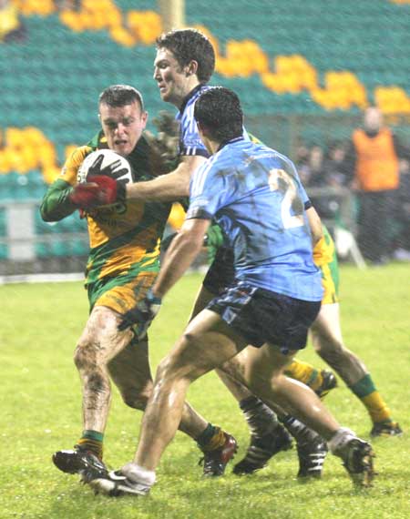 Action from the Peter Boyle's senior inter-county debut for Donegal.