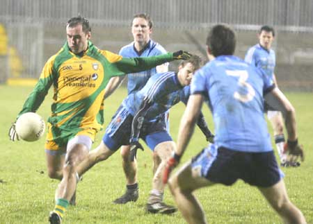 Action from the Peter Boyle's senior inter-county debut for Donegal.