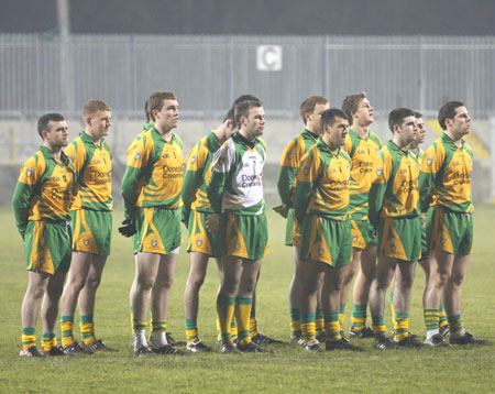 Action from the Peter Boyle's second senior inter-county gamefor Donegal.