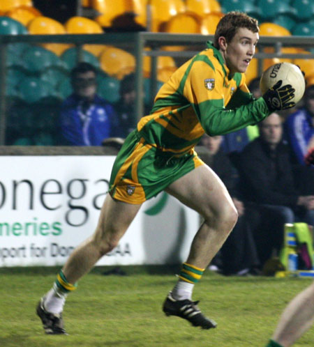 Action from the Peter Boyle's second senior inter-county gamefor Donegal.