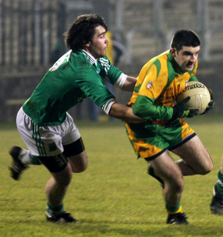 Action from the Peter Boyle's second senior inter-county gamefor Donegal.