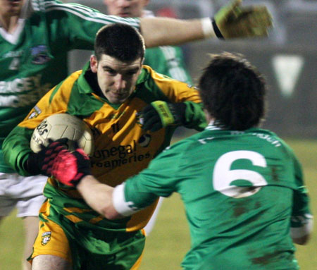 Action from the Peter Boyle's second senior inter-county gamefor Donegal.