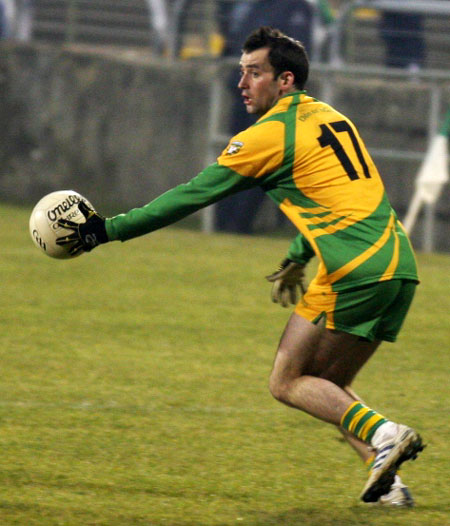 Action from the Peter Boyle's second senior inter-county gamefor Donegal.