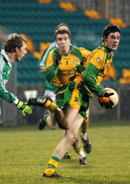 Action from the Peter Boyle's second senior inter-county gamefor Donegal.