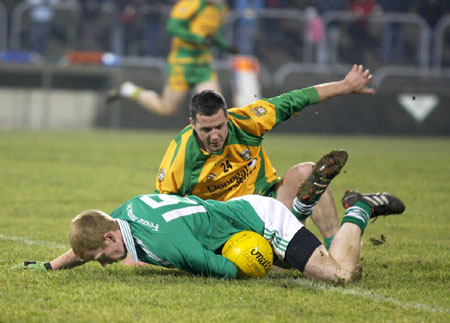 Action from the Peter Boyle's second senior inter-county gamefor Donegal.