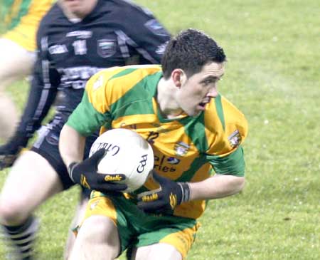 Action from the Peter Boyle's second senior inter-county gamefor Donegal.