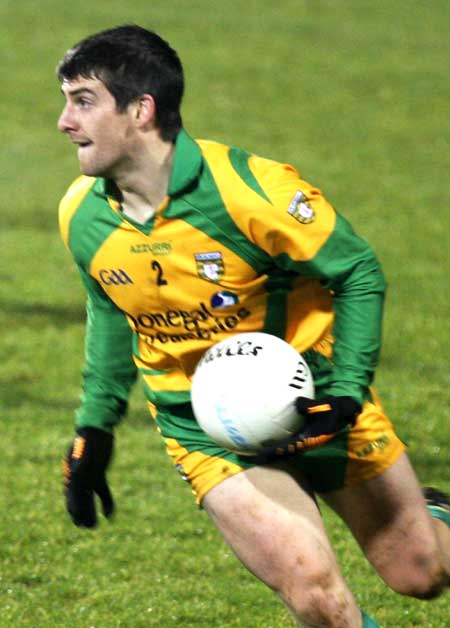 Action from the Peter Boyle's second senior inter-county gamefor Donegal.