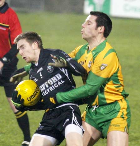 Action from the Peter Boyle's second senior inter-county gamefor Donegal.