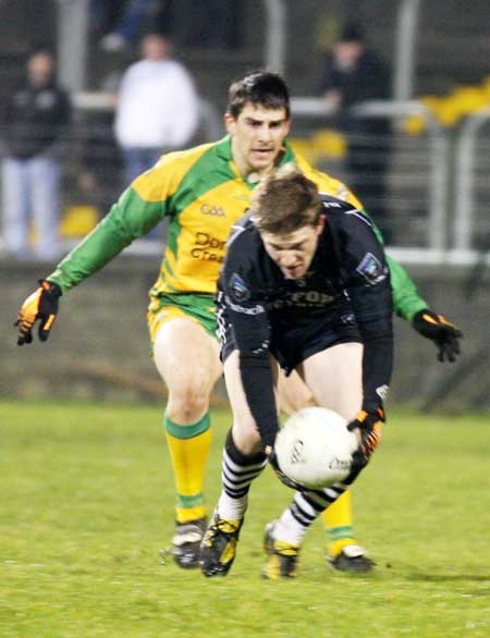 Action from the Peter Boyle's second senior inter-county gamefor Donegal.