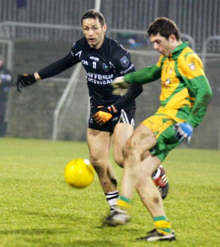 Action from the Peter Boyle's second senior inter-county gamefor Donegal.