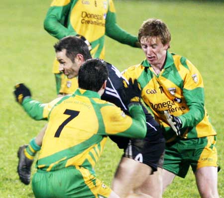 Action from the Peter Boyle's second senior inter-county gamefor Donegal.