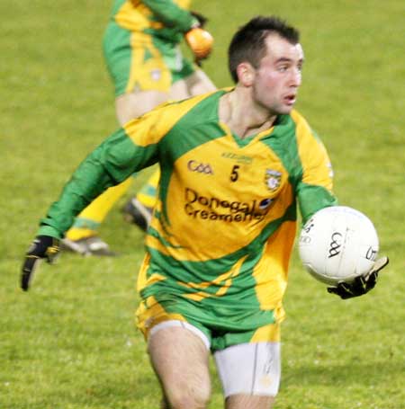 Action from the Peter Boyle's second senior inter-county gamefor Donegal.