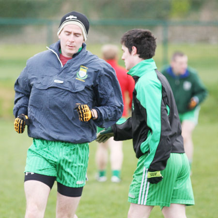 Action from the Saint Patrick's challenge game between Aodh Ruadh and Killybegs.