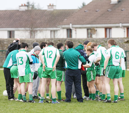 Action from the Saint Patrick's challenge game between Aodh Ruadh and Killybegs.