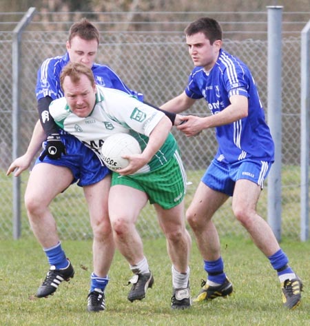 Action from the Saint Patrick's challenge game between Aodh Ruadh and Killybegs.