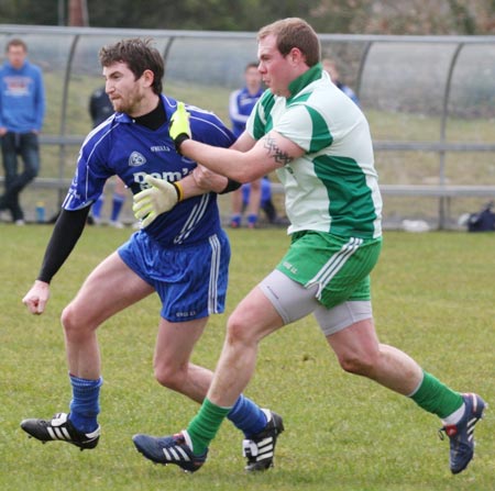 Action from the Saint Patrick's challenge game between Aodh Ruadh and Killybegs.