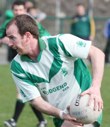 Action from the reserve senior division three match against Downings.