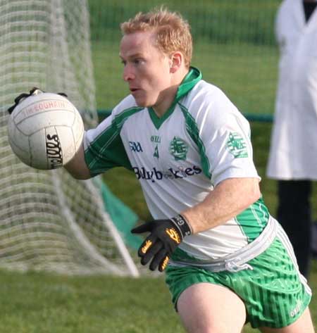 Action from the senior division three match against Downings.