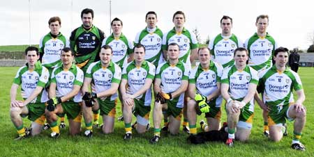 Action from the NFL fixture between Antrim and Donegal.