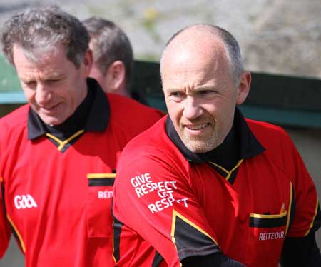 Action from the NFL fixture between Antrim and Donegal.