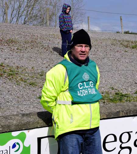 Action from the NFL fixture between Antrim and Donegal.