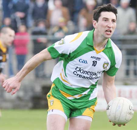 Action from the NFL fixture between Antrim and Donegal.