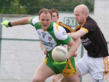 Action from the NFL fixture between Antrim and Donegal.