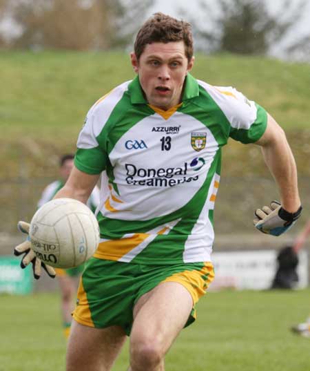 Action from the NFL fixture between Antrim and Donegal.