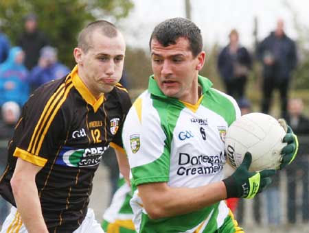 Action from the NFL fixture between Antrim and Donegal.