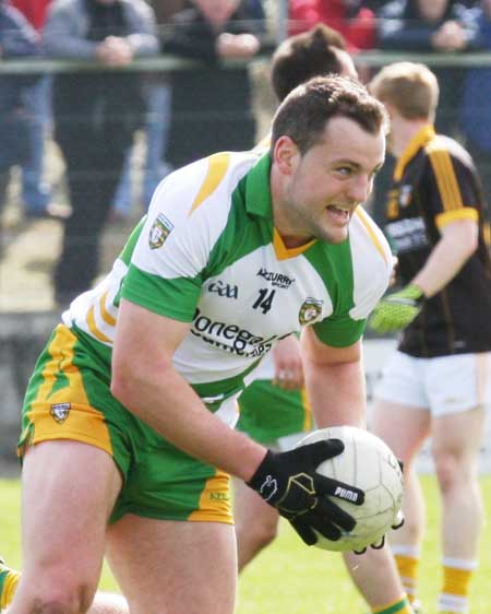 Action from the NFL fixture between Antrim and Donegal.