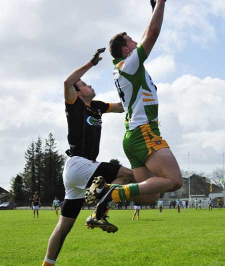 Action from the NFL fixture between Antrim and Donegal.