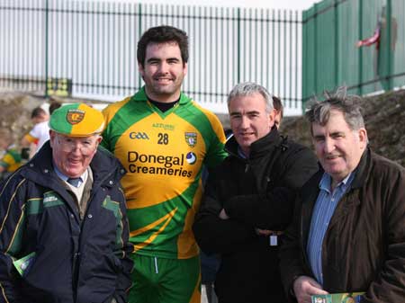 Action from the NFL fixture between Antrim and Donegal.