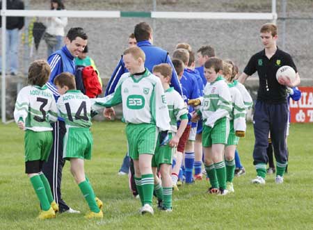 Action from the under 16 league clash between Aodh Ruadh and Bundoran.