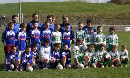 Action from the under 16 league clash between Aodh Ruadh and Bundoran.