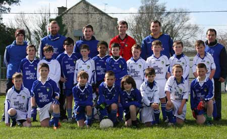 Action from the under 16 league clash between Aodh Ruadh and Bundoran.