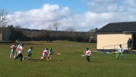 Action from the under 10 blitz at Setanta.