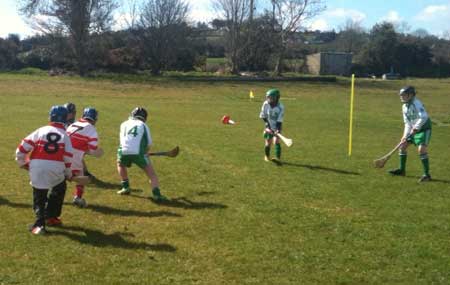 Action from the under 10 blitz at Setanta.