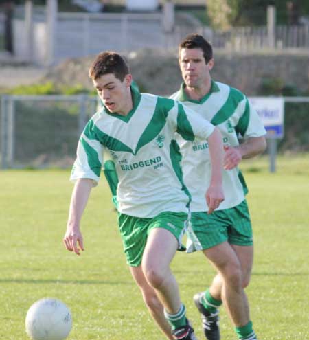 Action from the senior reserve division three match against Milford.