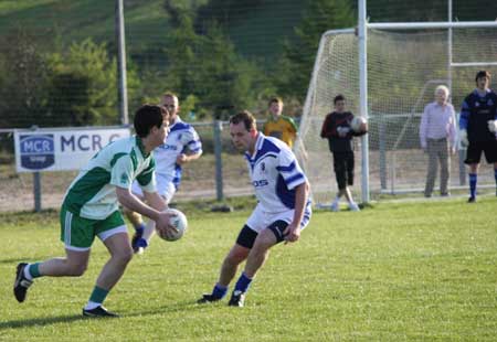 Action from the senior reserve division three match against Milford.