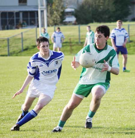 Action from the senior reserve division three match against Milford.