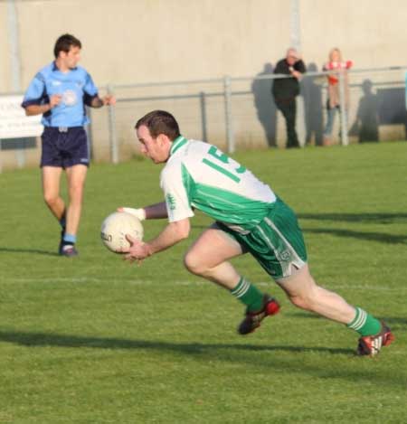 Action from the senior division three match against Milford.