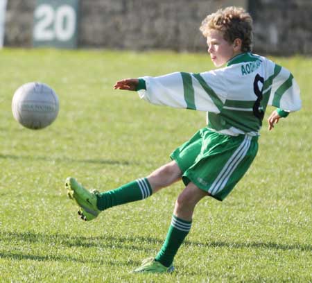 Action from the under 12 Go Games blitz between Aodh Ruadh and Dungloe.